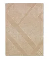 Dkny Pure Patterns Prn01 Area Rug, 3'7 X 5'7 In Brown