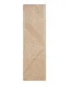Dkny Pure Patterns Prn01 Runner Area Rug, 2'2 X 7'5 In Brown