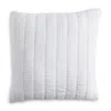 Dkny Pure Quilted Voile Decorative Pillow, 18 X 18 In White
