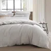 Dkny Pure Ribbed Jersey Duvet Set, King In White