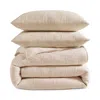 Dkny Pure Ribbed Jersey Duvet Set, King In Brown