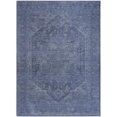 Dkny Pure Shades Blue Vintage Indoor Rug