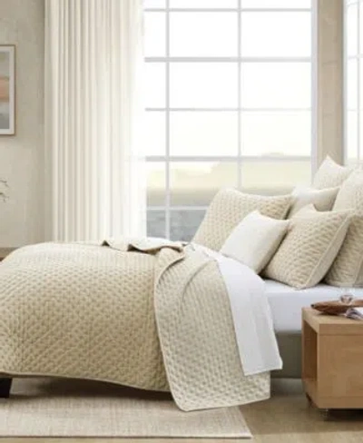 Dkny Pure Velvet Quilt Set In Brown
