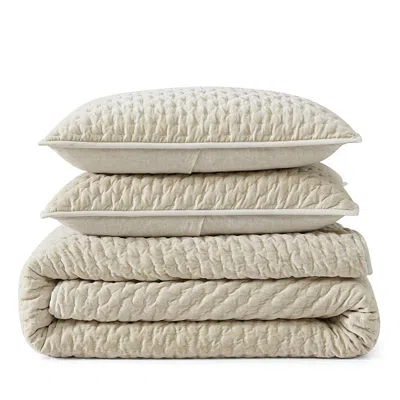 Dkny Pure Velvet Quilt Set, King In Brown