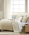Dkny Pure Velvet Quilt Set In Orange Crush