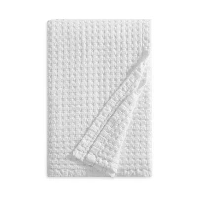 Dkny Pure Waffle Blanket, Full/queen In White