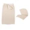 Dkny Pure Yarn Dyed Waffle Cotton Body Wrap And Hair Wrap 2-piece Set In Brown