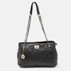DKNY DKNY QUILTED LEATHER CHAIN TOTE
