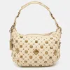 DKNY DKNY QUILTED LEATHER STUDDED HOBO