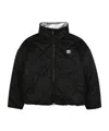 Dkny Quilted Puffer Jacket In Blue