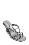 Dkny Rabun Flip Flop In Nickel
