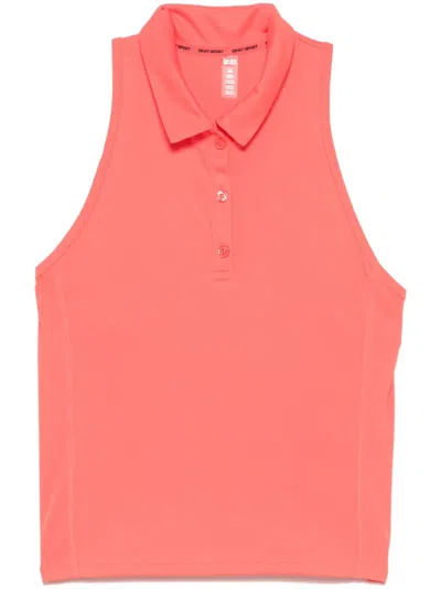 DKNY RACERBACK POLO TANK