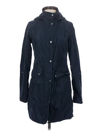 Pre-owned Dkny Raincoat In Blue