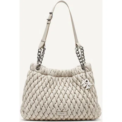 Dkny Raya Shoulder Bag In Brown