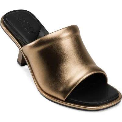Dkny Reading Sandal In Bronze