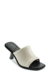 Dkny Kailyn Lizard Embossed Sandal In White