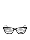 Dkny Rectangle-frame Glasses In Black