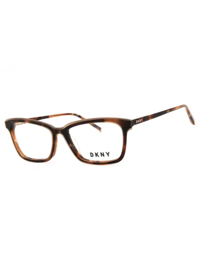 Dkny Rectangular Women's Eyeglasses - Dk524 Design In Brown