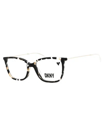 Dkny Rectangular Women's Eyeglasses - Dk7008 Style In Black