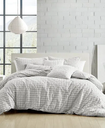 Dkny Refresh Cotton Duvet Cover, King In Gray