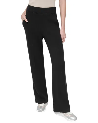 Dkny Relaxed Knit Pant In Black