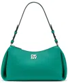 Dkny Remy Top Zip Shoulder Bag In Green