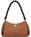 Dkny Remy Top-zip Shoulder Bag In Brown