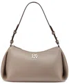 Dkny Remy Top Zip Shoulder Bag In Brown