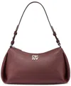 Dkny Remy Top Zip Shoulder Bag In Burgundy