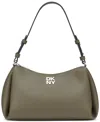 Dkny Remy Top Zip Shoulder Bag In Green