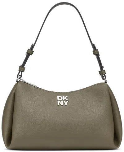Dkny Remy Top Zip Shoulder Bag In Green