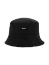 Shop Dkny Reversible Bucket Hat In ブラック