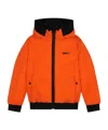 Dkny Reversible Puffer Jacket In Red
