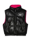 DKNY REVERSIBLE SLEEVELESS DOWN JACKET