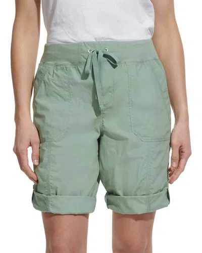Dkny Rib Waist Convertible Cargo Bermuda Short