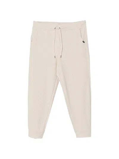 Dkny Ribbed Track Pants In Multi