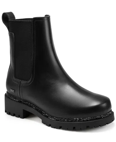 Dkny Rick Slip On Bootie In Black