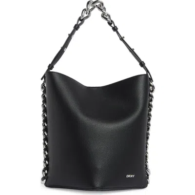 Dkny Riona Bucket Bag In Black