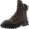 Dkny River Womens Lace-up Leather Winter & Snow Boots