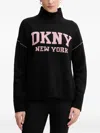 Dkny Roll-neck Sweater In Black