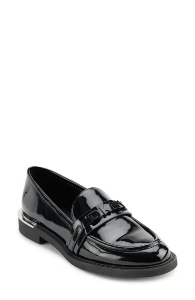 Dkny Rooney Bit Loafer In Black