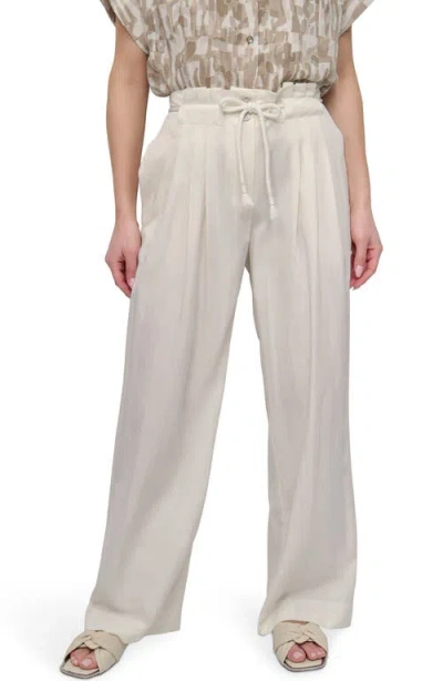 Dkny Rope Tie Wide Leg Pants