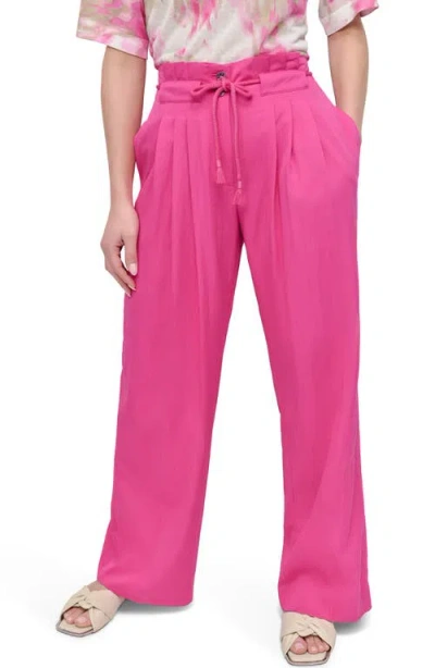 Dkny Rope Tie Wide Leg Pants