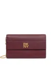 Dkny Rosa Wallet In Red