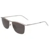 Dkny Rose Gold Metal Sunglasses In Brown