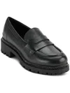 DKNY RUDY WOMENS COMFORT INSOLE LEATHER LOAFERS