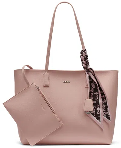Dkny Saige East-west Large Tote Bag In Pink