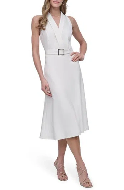 Dkny Salon Stretch Fit & Flare Dress