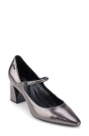 Dkny Samira Pointed Toe Mary Jane Pump In Graphite