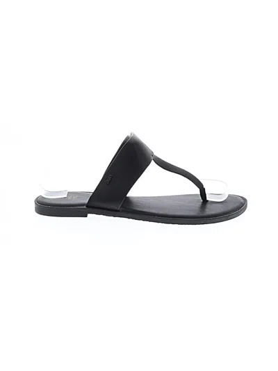 Pre-owned Dkny Sandals In Black